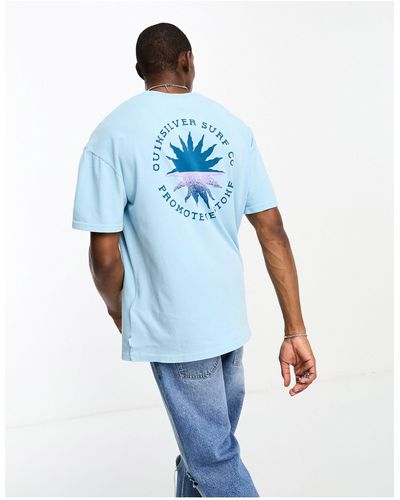 Quiksilver Fading Sun T-shirt - Blue