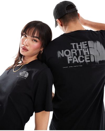 The North Face Graphic Backprint T-shirt - Black
