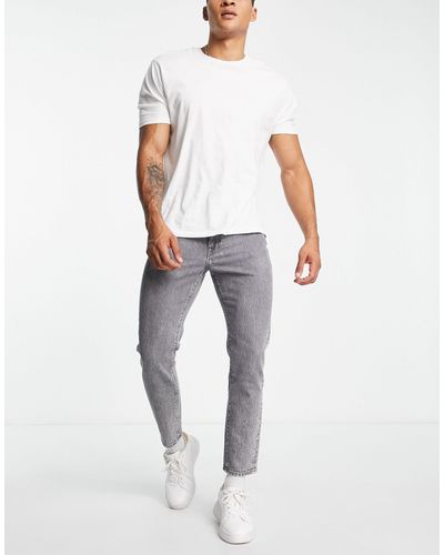 SELECTED Toby Slim Fit Jeans - Grey