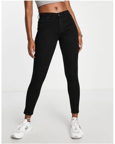 TOPSHOP Leigh Jeans - Black