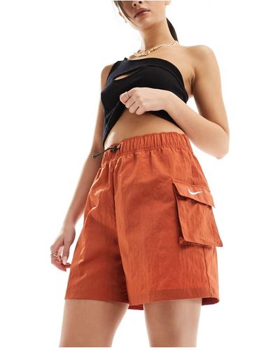 Nike Woven Cargo Shorts - Orange