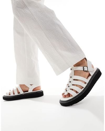 ASOS Chunky Gladiator Sandals - Grey