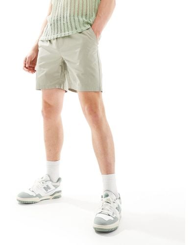 Only & Sons Pull On Twill Short - White