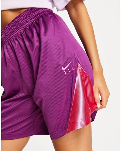 Nike Basketball Short en tissu dri-fit - Violet