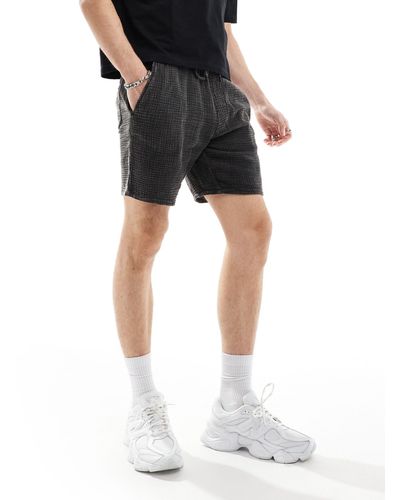 Only & Sons Pull On Textured Short - Black