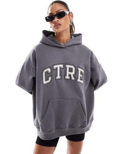 The Couture Club Varisty Hoodie - Grey