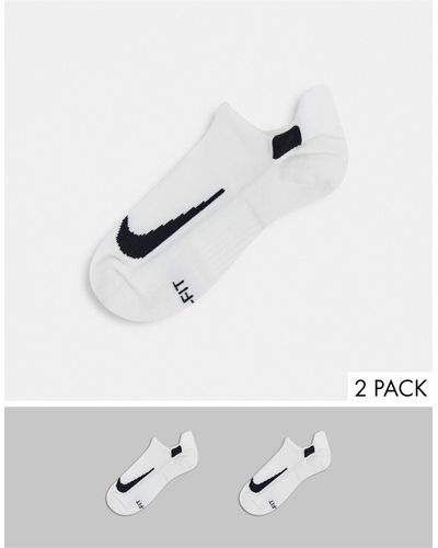 Nike Set Van 2 Lage Sokken - Wit