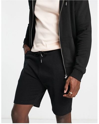 ASOS Jersey Slim Shorts - Black