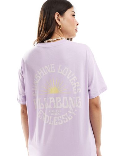 Billabong Ride The Waves T-shirt - Purple