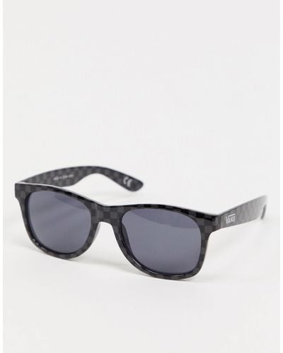 Vans Spicoli Checkerboard Sunglasses - Grey