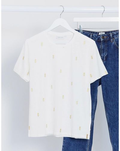 FABIENNE CHAPOT Phil Pineapple Print T-shirt - White