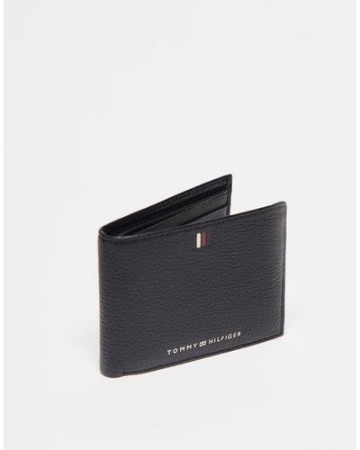 Tommy Hilfiger Cc - mini portefeuille avec logo au centre - Noir