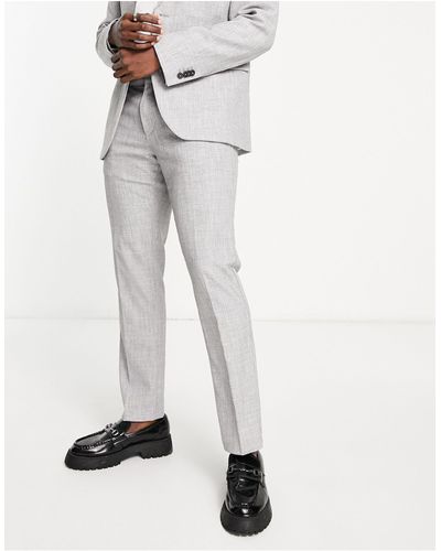 New Look Slim Suit Trouser - White
