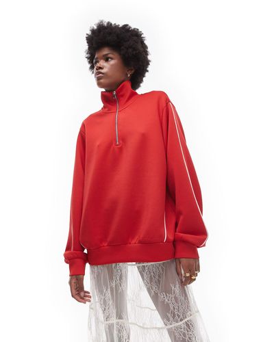 TOPSHOP – sportjacke - Rot