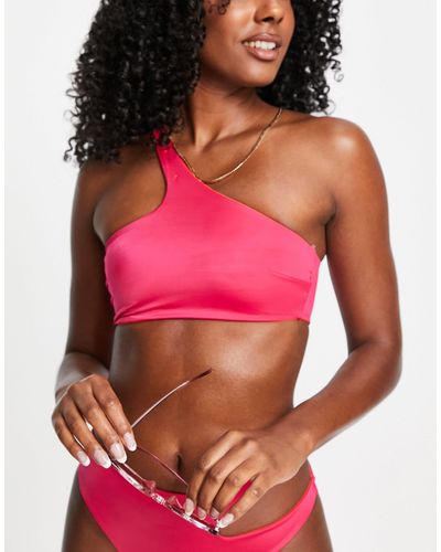 DORINA Muani Reversible One Shoulder Bikini Top - Multicolor