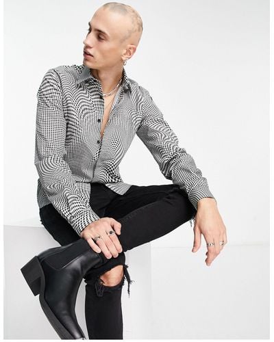 Twisted Tailor Amoros - chemise à carreaux - noir - Multicolore