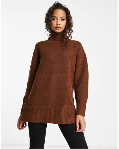 New Look – strickpullover - Braun