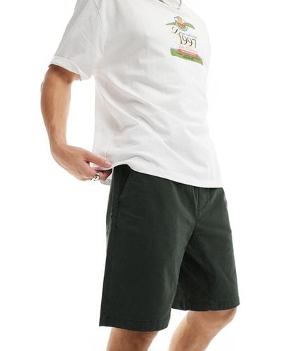 Denim Project Tapered Ripstop Shorts - White