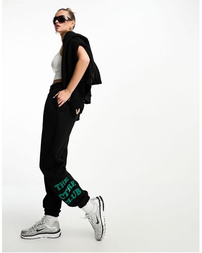 The Couture Club Take It Easy - Oversized joggingbroek - Wit