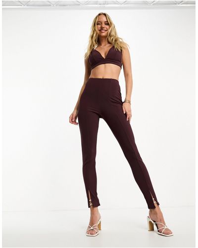 ASOS – eng geschnittene leggings - Weiß