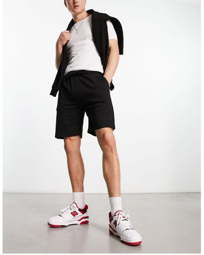 French Connection Jersey Short - Zwart