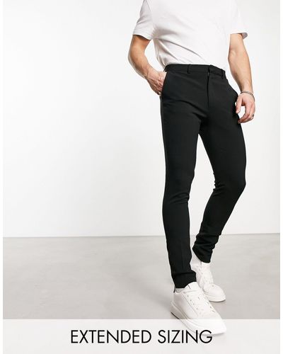 ASOS Super Skinny Smart Trouser - Black