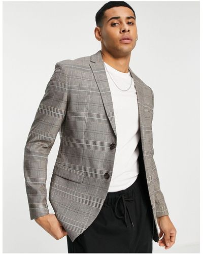 SELECTED Suit Jacket - Brown