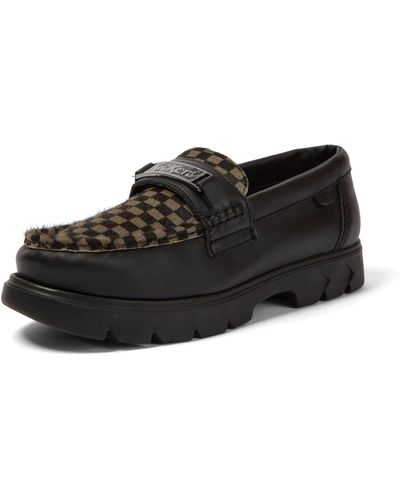 Kickers Lennon Leather Loafer - Black