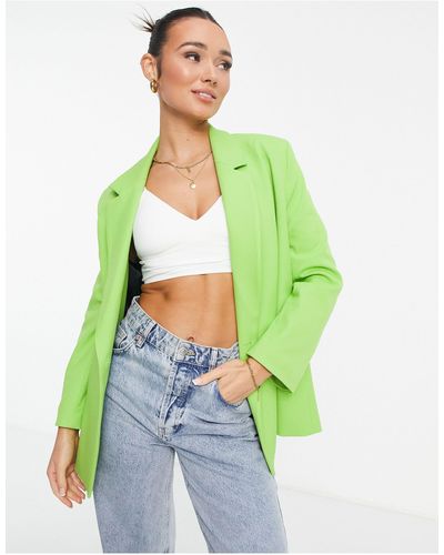 SELECTED Femme - blazer oversize acceso - Verde