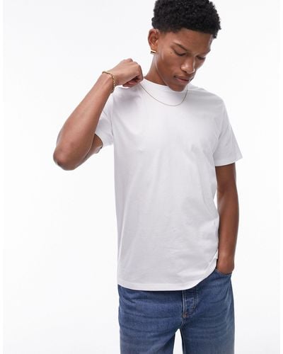 TOPMAN 7 Pack Classic Fit T-shirt - White