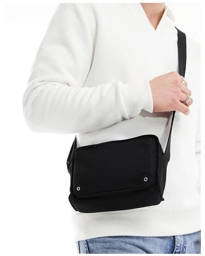 Levi's Crossbody Bag With Logo - Black