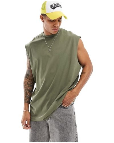 ASOS Oversized Tank - Green