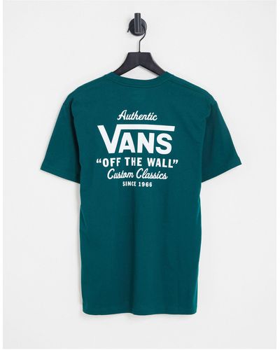 Vans – holder street – t-shirt - Blau