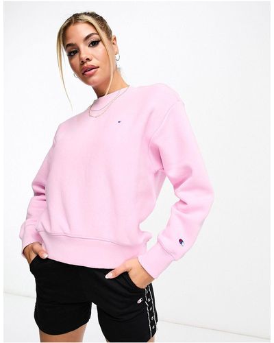 Champion – reverse weave – hochwertiges sweatshirt - Pink