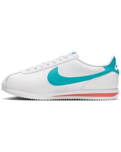 Nike Cortez Leather Sneakers - Blue