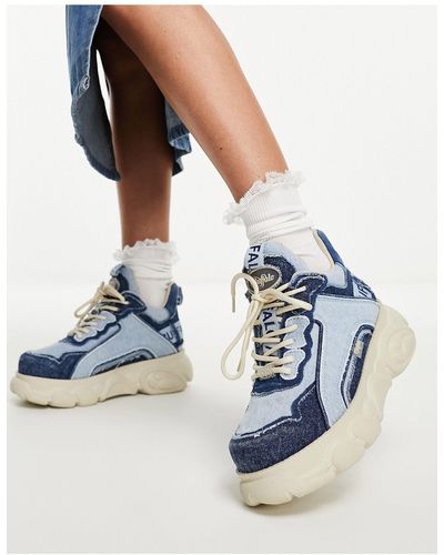 Buffalo Vegan - Cloud Chai - Sneakers - Blauw