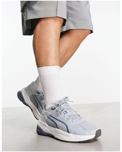PUMA – extent nitro eng. – sneaker mit mesh - Weiß