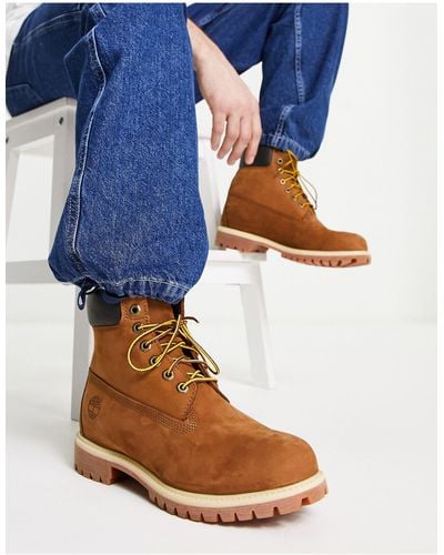 Timberland Premium 6 Inch Boots - Blue