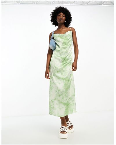 Daisy Street Vestito midi a sottoveste - Verde