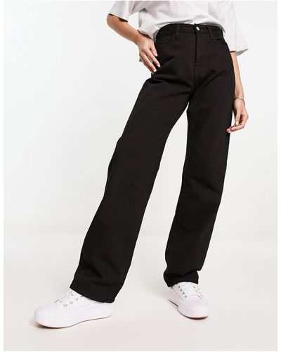 Carhartt Noxon - Jeans Met Hoge Taille - Zwart