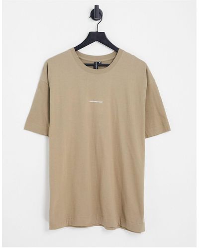 Good For Nothing Oversized T-shirt - Natural