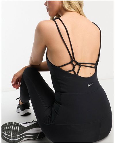 Nike Nike - Yoga Luxe - Dri-fit - Jumpsuit - Zwart