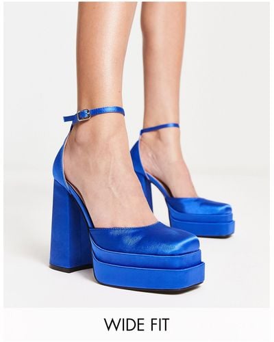 Raid Wide Fit Amira - scarpe con tacco - Blu