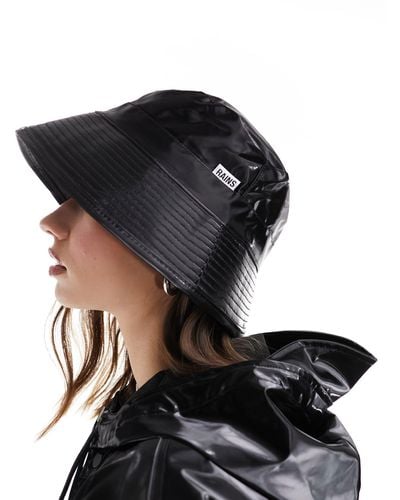 Rains Waterproof Bucket Hat - Black
