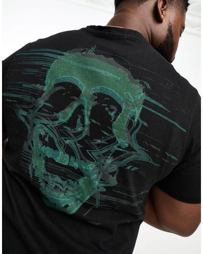 Bolongaro Trevor Plus Static Skull T-shirt - Green