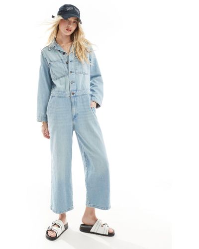 Levi's – iconic – jeans-overall - Blau