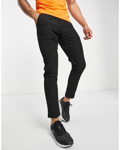 South Beach Slim Fit Polyester joggers - Black