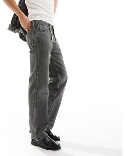 Levi's – 555 '96 – gerade, lässig geschnittene jeans - Schwarz