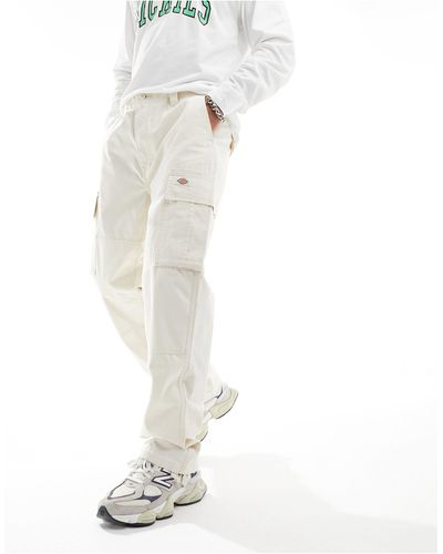 Dickies Eagle blend - pantaloni color crema - Bianco