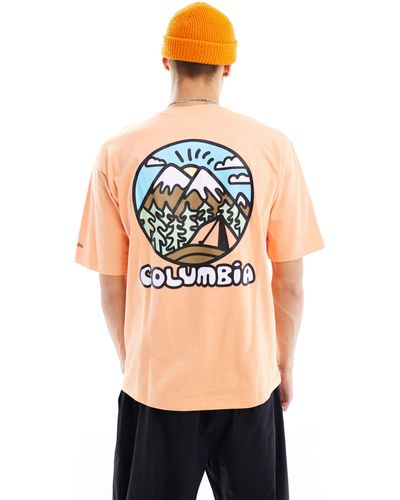 Columbia – hike happiness ii – t-shirt - Orange